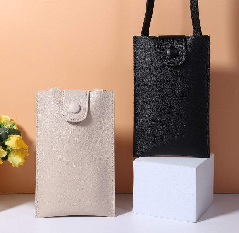 PU Leather Cell Phone Purse Bag Small Crossbody Bag Mini Messenger Bag Single Shoulder Handbag