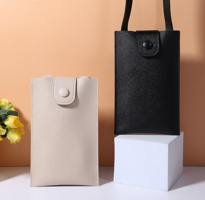 PU Leather Cell Phone Purse Bag Small Crossbody Bag Mini Messenger Bag Single Shoulder Handbag