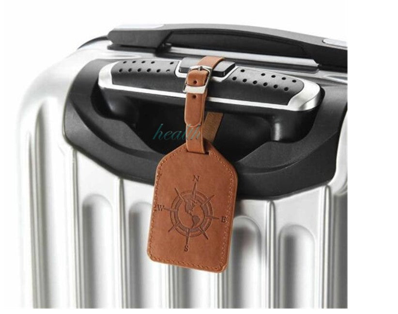 PU Leather Luggage Tag