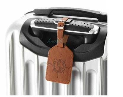 PU Leather Luggage Tag