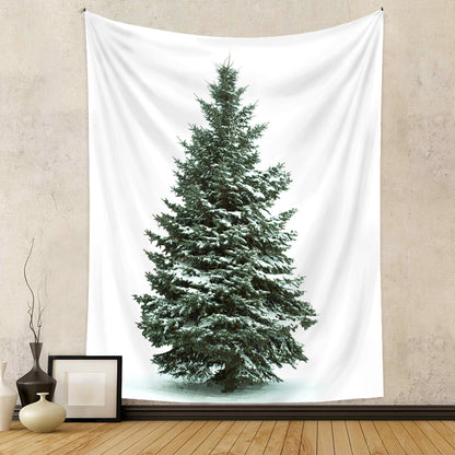 28.8" x 37.4" Christmas Tree Tapestry Flannel Tapestry -#3