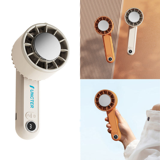 Small Handheld Fan Rechargeable Portable Fan Desk Fan For Travel