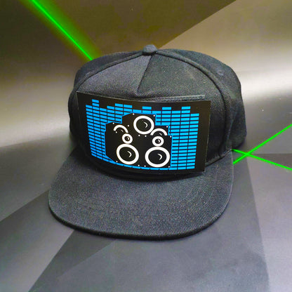 Flashing LED Hats & Sound Activated Baseball Cap with Lights