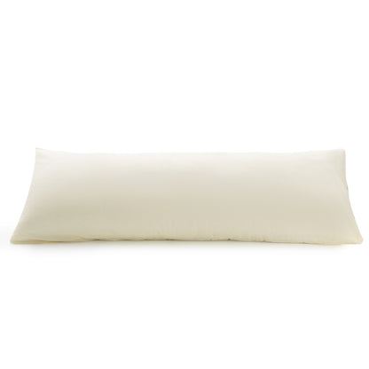 20 x 54" Embroidery Premium Square Cotton Throw Pillowcase Body Size Pillow Cover W/Hidden Zipper