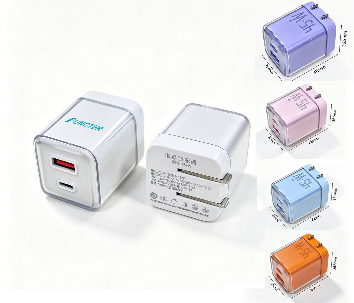 45W GaN Wall Charger