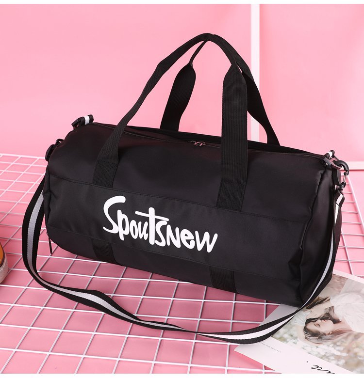Wet and Dry Separated Oxford Tote Bag Swimming Bag Gym Bag for Beach/Fitness/Travel