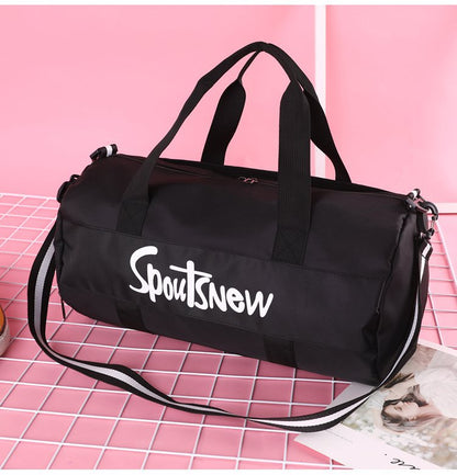 Wet and Dry Separated Oxford Tote Bag Swimming Bag Gym Bag for Beach/Fitness/Travel