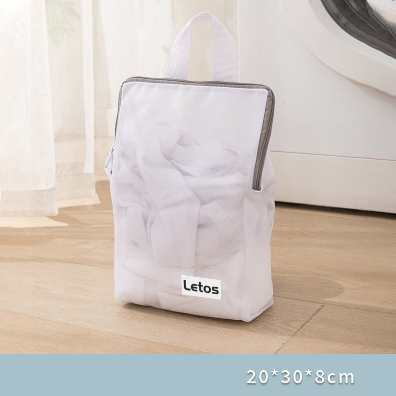 8x12" Portable Fine Mesh Laundry Bags Laundry Wash Bags for Delicates-Woven Label
