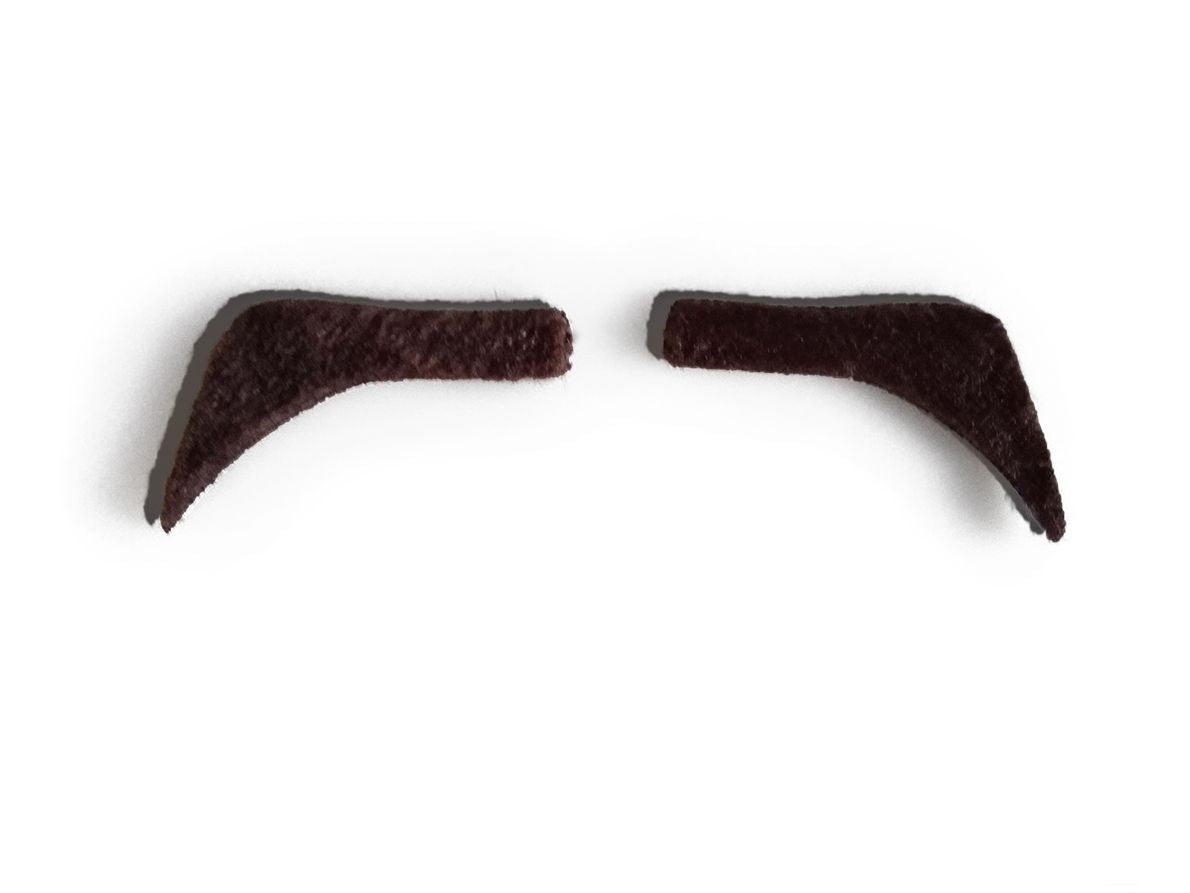 Faux Mustache w/Down-Turned Ends