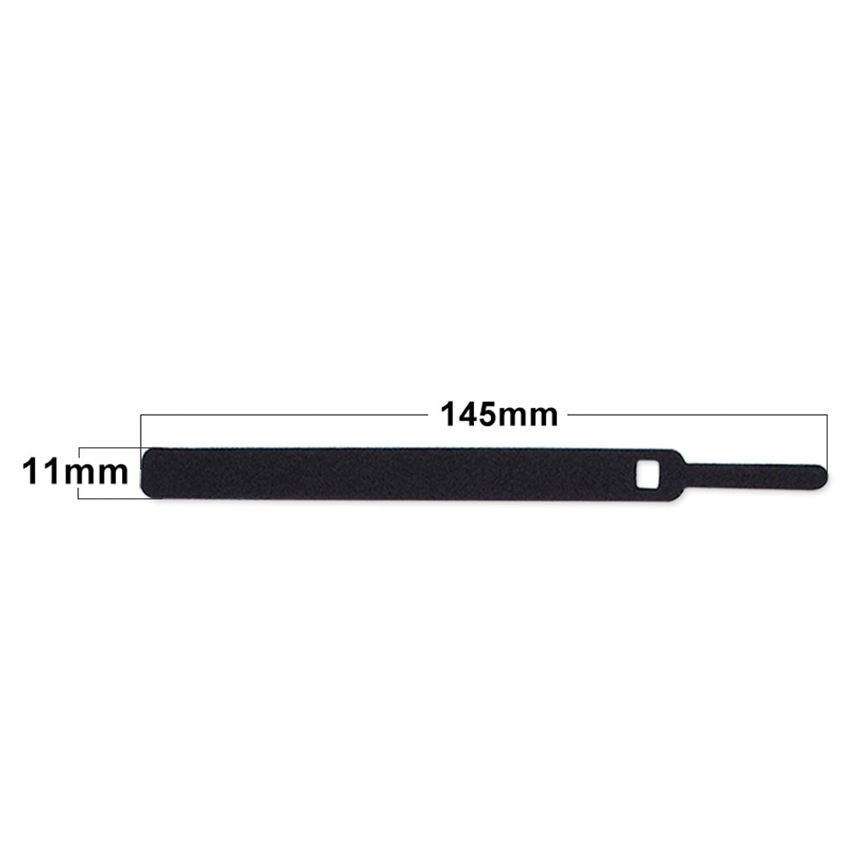 Adjustable 5.7" L Self-Adhesive Cable Organizer Cord Straps
