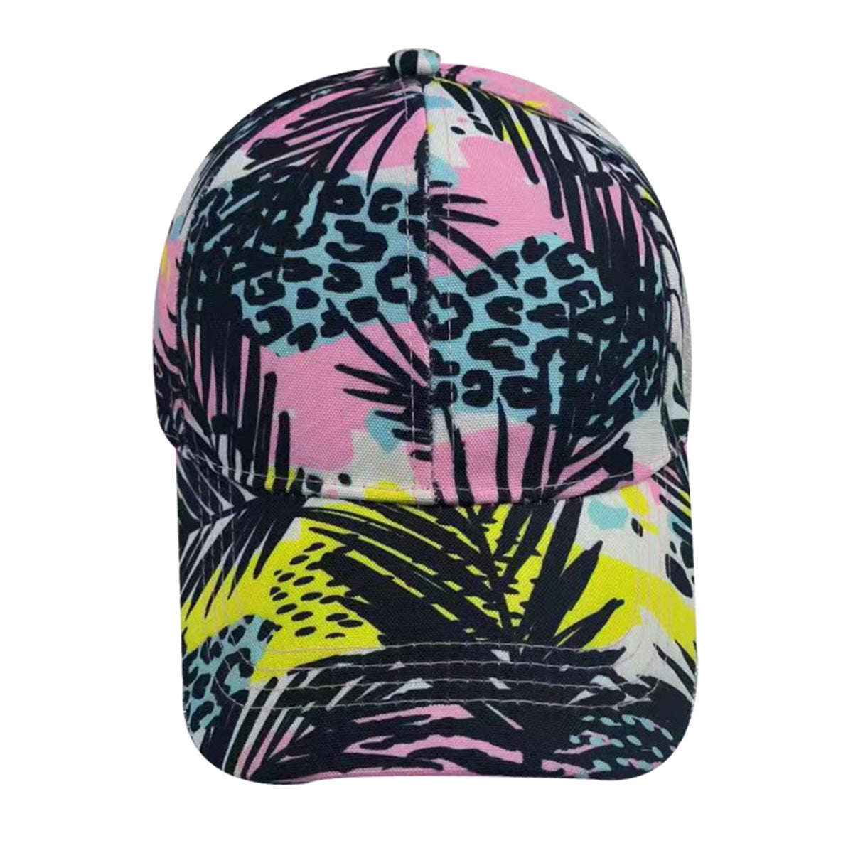 Classic Cotton Baseball Cap Dye Ponytail Hat