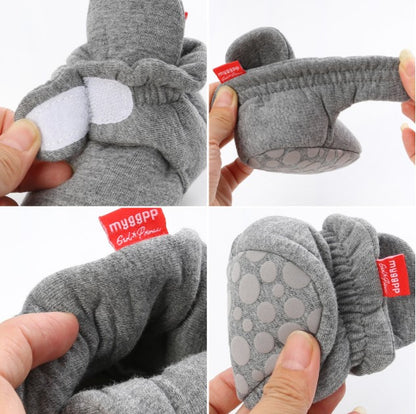 Cotton Baby Booties (12-18m)