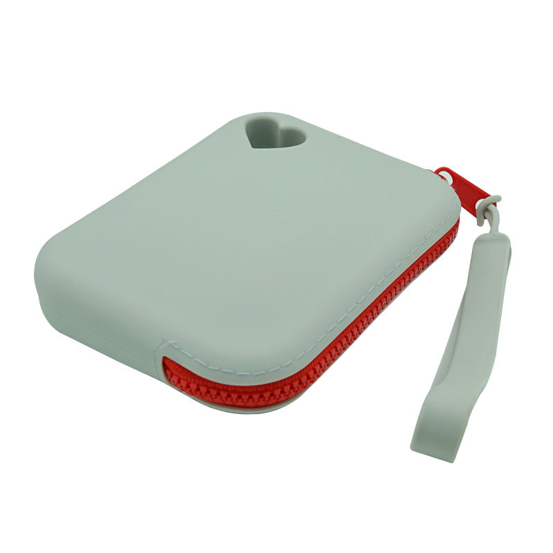Multi Purpose Portable Silicone Zipper Organizer Case