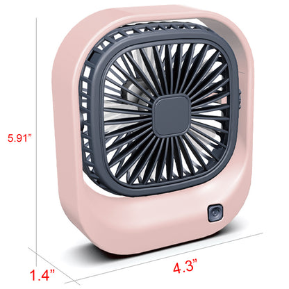 Portable Rechargeable Desktop Mini Table Handheld Fan