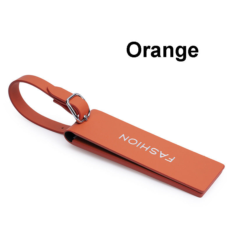 Magnetic Microfiber Luggage Tag Personalizable Travel ID Tag