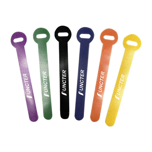Adjustable 5.9" L Self-Adhesive Cable Ties Cord Straps