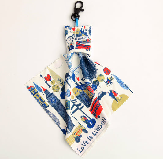Custom 5.91" x 5.91" Microfiber Glasses Cleaning Cloth w/ Pouch