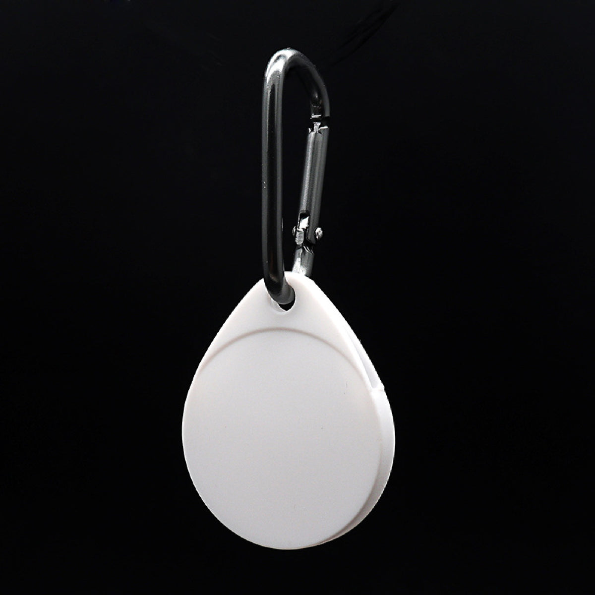 Silicone Key Tag Tracker Cover Key Ring Case Card Sleeve Anti-Lost Protector Holder Carabiner Clip