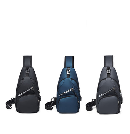 Large Capacity Portable Men's Chest Bag Crossbody Backpack
