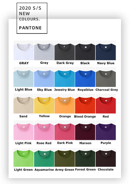 Men's 6.35 oz. Slim-Fit Short-Sleeve Crewneck Combed Cotton T-Shirt