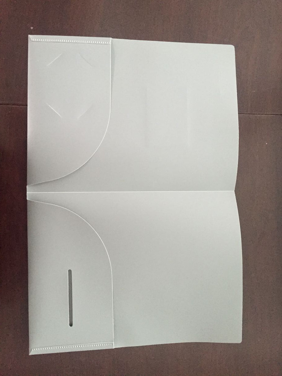 2 Inner Pocket A4 PP Document Folder