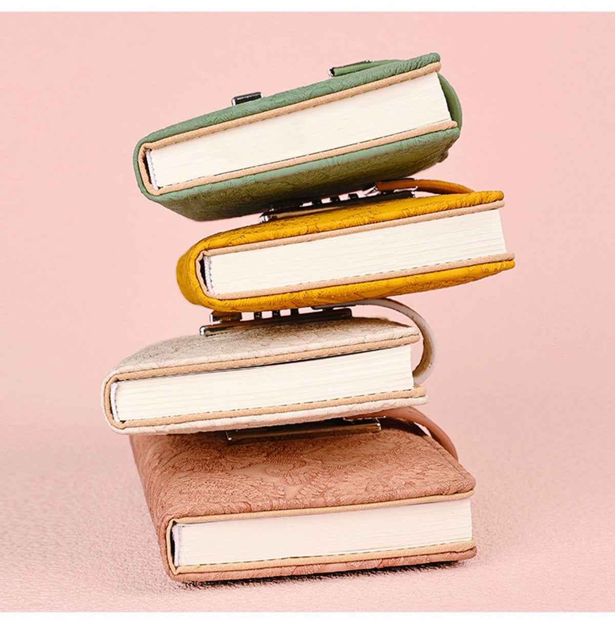PU Leather Locked Notebook Lock Journal Diary Password Book