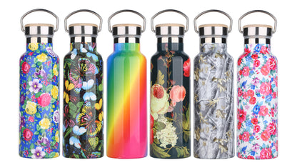 17 Oz. Vacuum Insulated Stainless Steel Bottle w/Full color logo