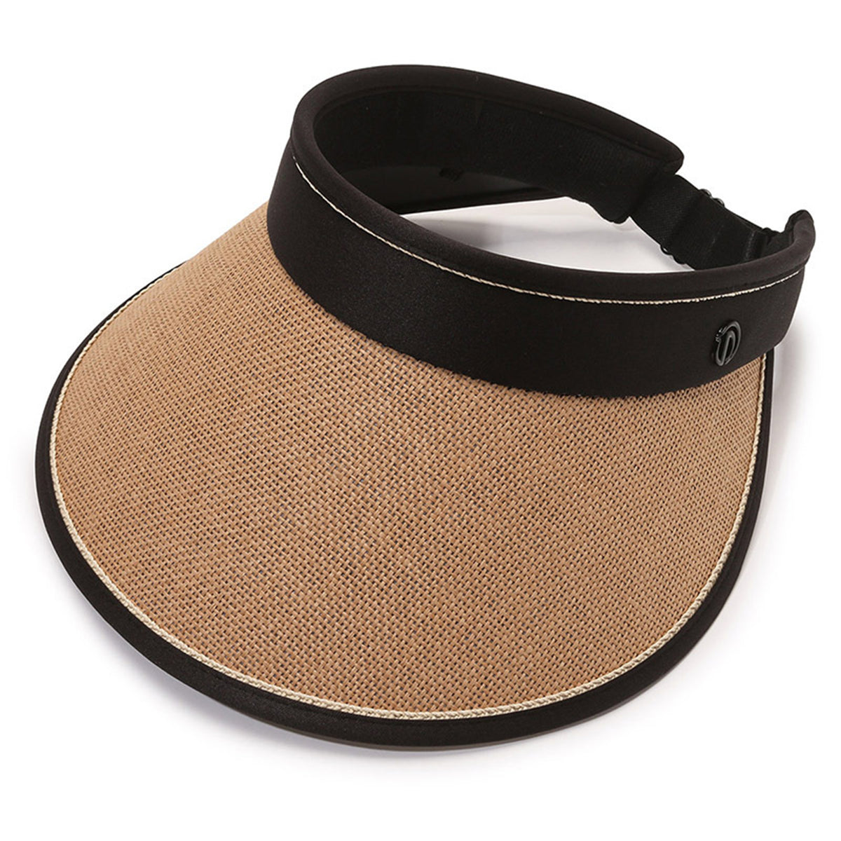 Sun Hats for Women Fashionable Womens Wide Brim Hat Roll-up Straw Sun Visor Hat
