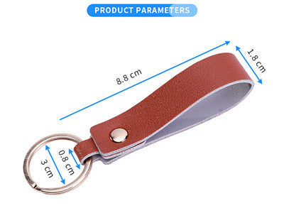 PU Leather Keychain for Car Home Key Ring Strap Holder Lanyard Women Men Universal Key Fob Keychain