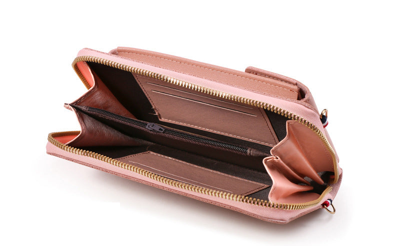 PU Leather Cell Phone Purse Bag Small Crossbody Bag Mini Messenger Bag Wallet Bag Shoulder Handbag