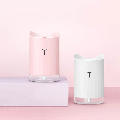 300ml Cat Ear Mini Humidifier W/ Night Light