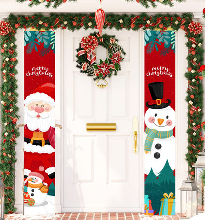 Christmas Couplets Christmas Porch Banner