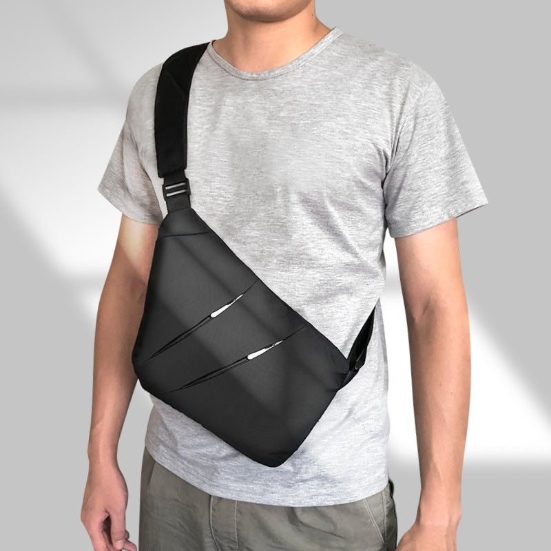 Nylon Messenger Bag