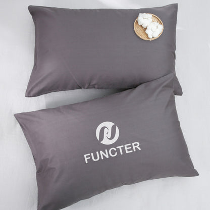 20 x 28" Embroidery Premium Square Cotton Throw Pillowcase - Envelope Closure