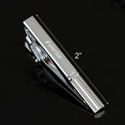 2" L Necktie Clip Tie Bar for Men's Skiny Necktie-#11