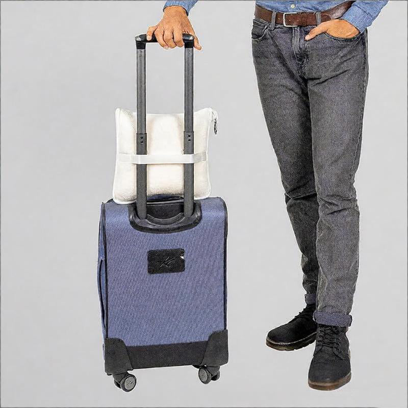 Travel Blanket for Airplane, Car, and Outdoor Use W/ Storage Pouch & Carabiner 40" x 60"