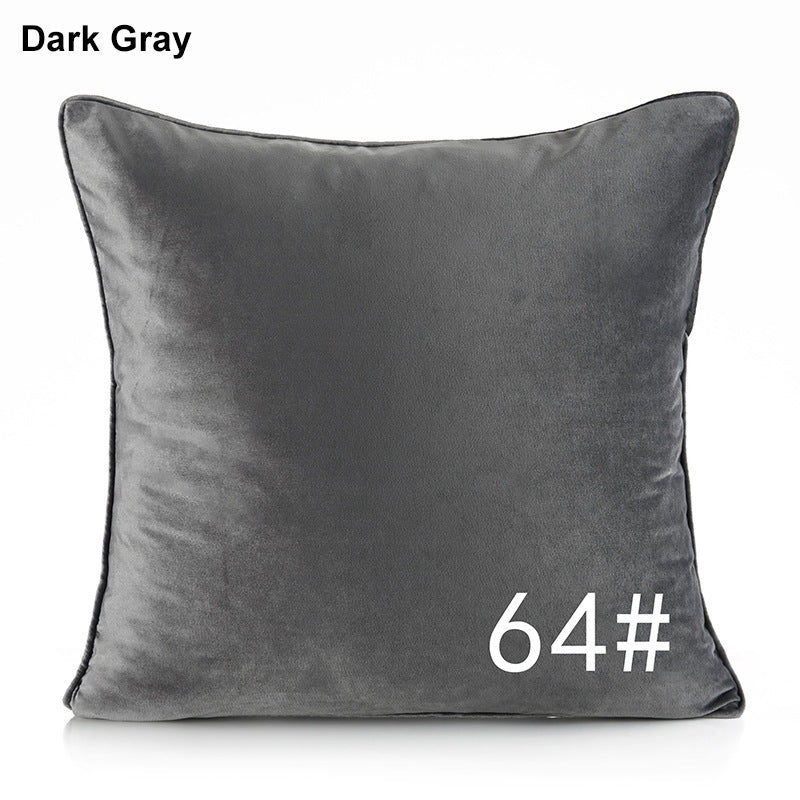 Full Printed 19.7 x 19.7" Premium Square Dutch Velvet Throw Pillowcase With Hidden Zipper