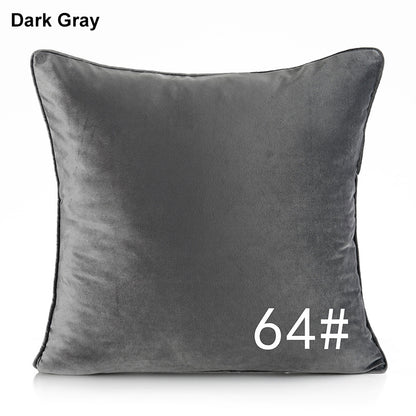 Full Printed 19.7 x 19.7" Premium Square Dutch Velvet Throw Pillowcase With Hidden Zipper