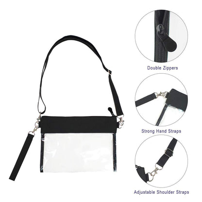 PVC Transparent Cross body Bag Single Shoulder Bag