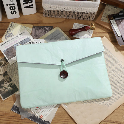 Oxford cloth 14" Envelope File Organiser Document Bags Laptop Bag W/ Rope Closure