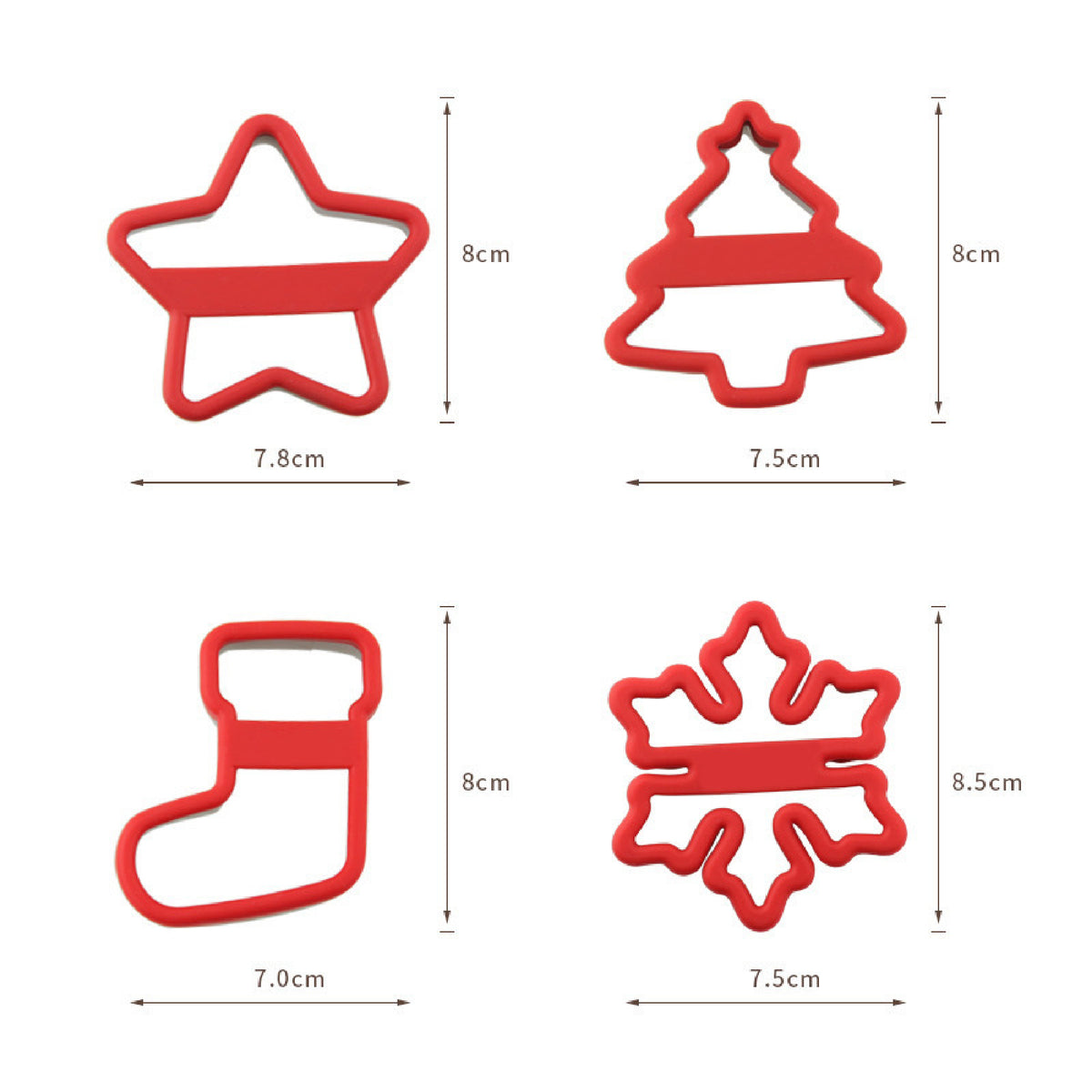 Snowflake Sandwich Cutter Sandwich Sealer Set Bread Decruster Pancake Maker Crustless Sandwich Maker