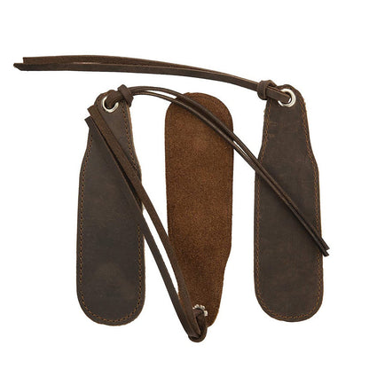 Genuine Leather Bookmark Classic Stitched Bookmark Page Markers Reading Gifts