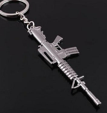Gun Shaped Key Chain