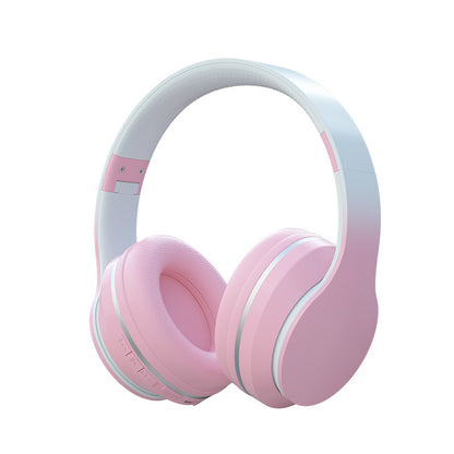 Foldable On Ear Stereo Wireless Headsets Earphone