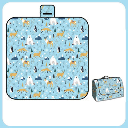 Water Proof Foldable Picnic Beach Mat 79 x 79"
