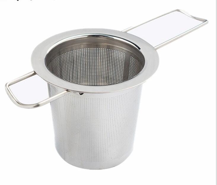 Folded Handles Stainless Steel Tea Infuser