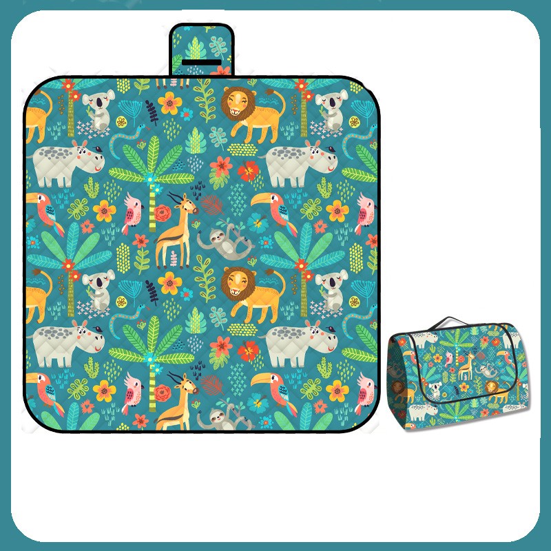 Water Proof Foldable Picnic Beach Mat 79 x 59"