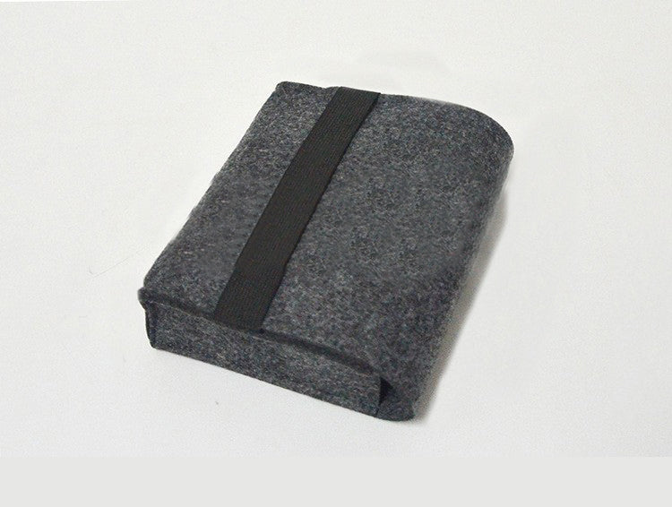 Mini Small Felt Purse Organizer Handbag Pocketbook Handle Bag