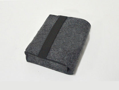 Mini Small Felt Purse Organizer Handbag Pocketbook Handle Bag