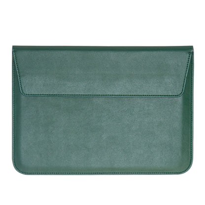 15" PU Leather Laptop Bag Foldable Stand With Magnetic Closure